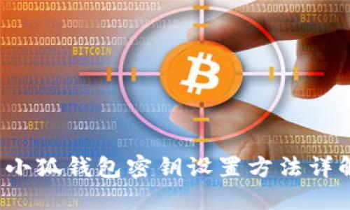  小狐钱包密钥设置方法详解